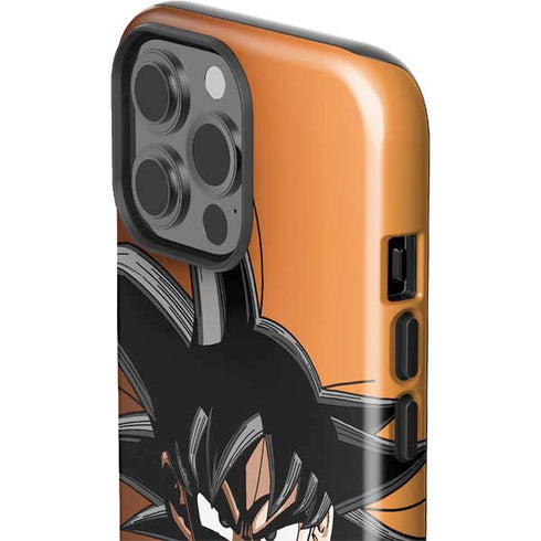 Dragon Ball Z Goku Portrait iPhone 15 Pro Max Impact Case